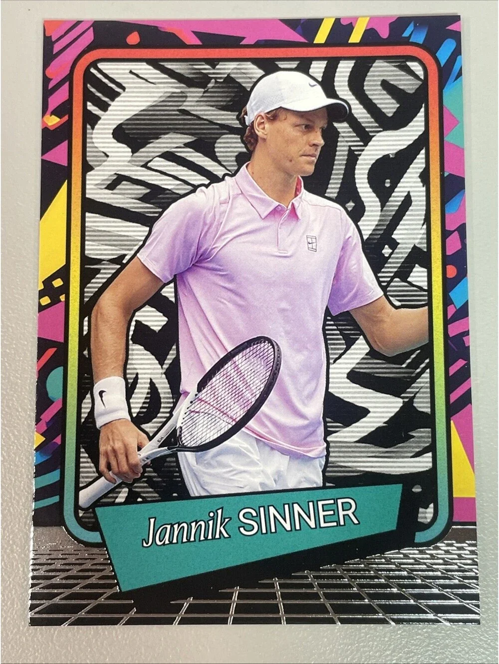 2026 Panini Tennis Decades 90's Pop Culture Jannik Sinner #28